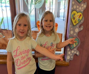 Children make heart tiles at The Woodlands Children's Museum annual Heart Tile Workshop./Photo courtesy of The Woodlands Children's Museum.