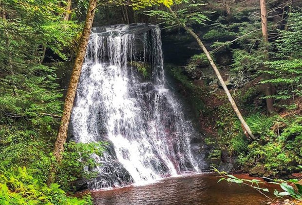 NJ Fall bucket list Hemlock Falls