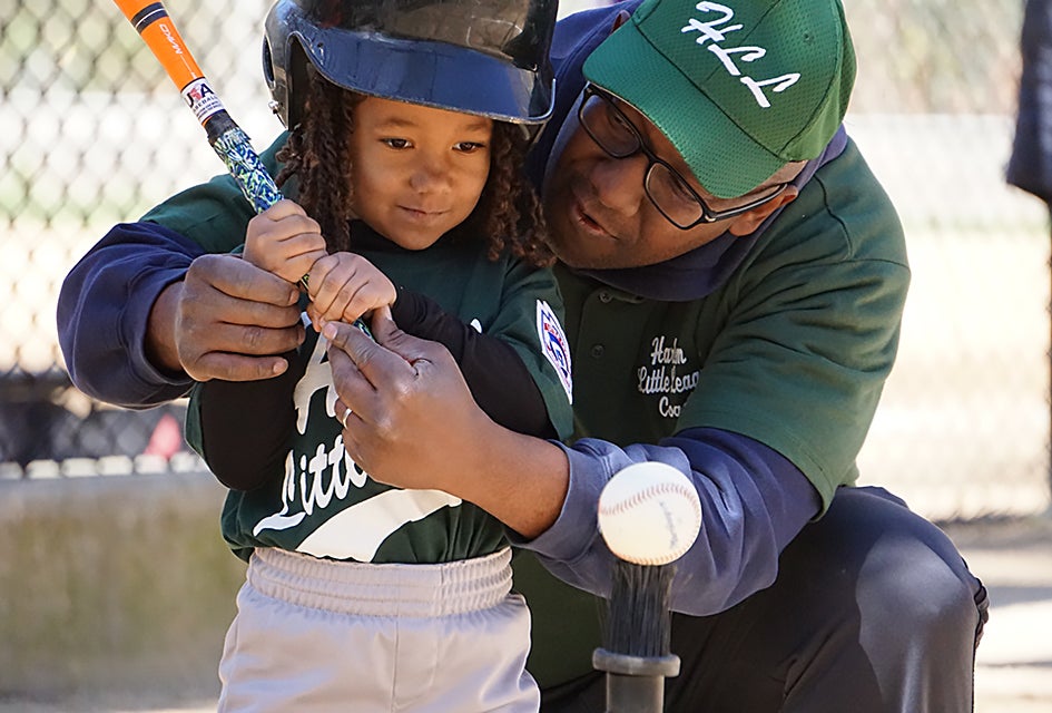 Many city Little League programs start with T-ball catering to kids as young as age 4.
