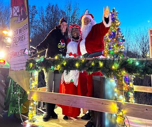 Enjoy the free holiday parade and drone show at the Galleria at Crystal Run in Middletown. Photo courtesy of the event