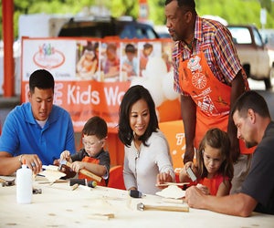 Come to a FREE workshop the first Saturday of every month at Home Depot. Photo courtesy of Home Depot