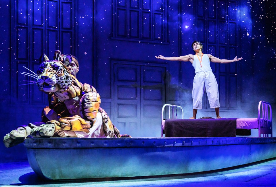 Life of Pi at The Hobby Center. Production photo by Evan Murphy/MurphyMade