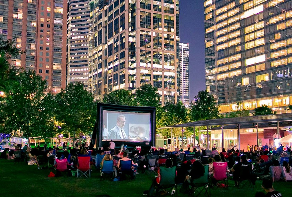 Screen on the Green photo courtesy of Discovery Green