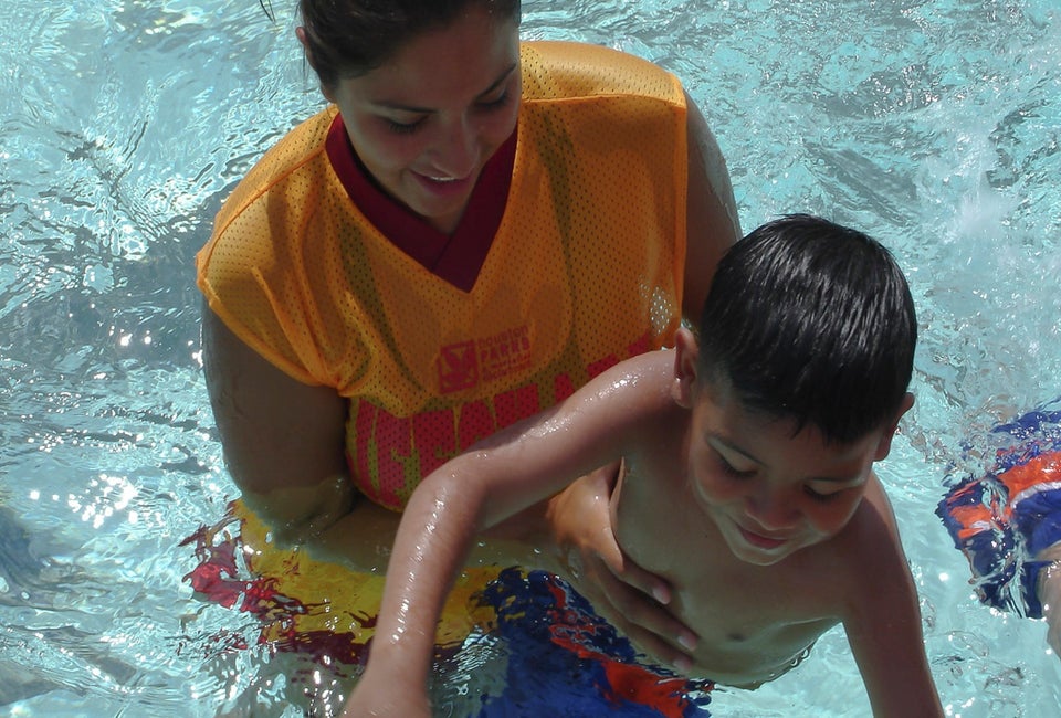 Cool off at one of Houston's free public pools. Photo courtesy of Houston Parks - Houston Parks & Recreation