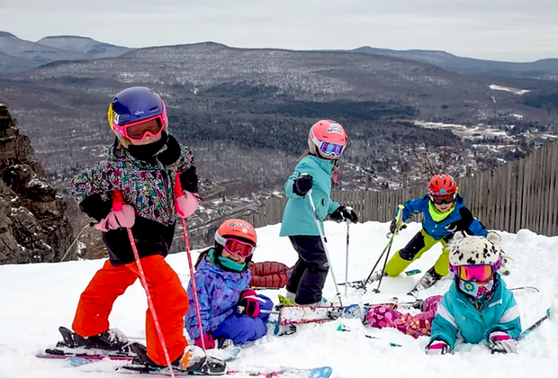 Mommy Poppins Expands Coverage in the Hudson Valley This Summer: Kids skiing at Hunter Mountain