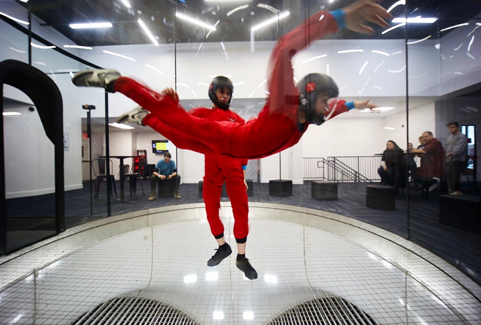 iFly's new Queens location lets kids as young as age 3 take flight in its indoor skydiving tunnel. 