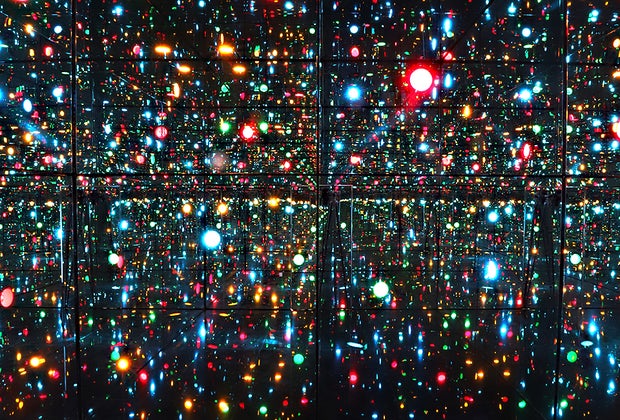 Kusama: Cosmic Nature will have two infinity rooms