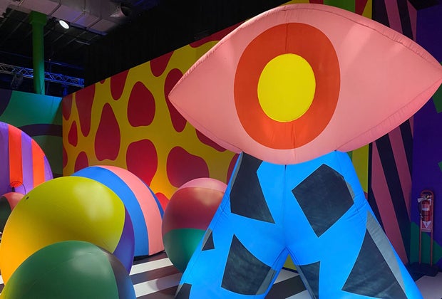 inflatable art at the Balloon Museum Dallas