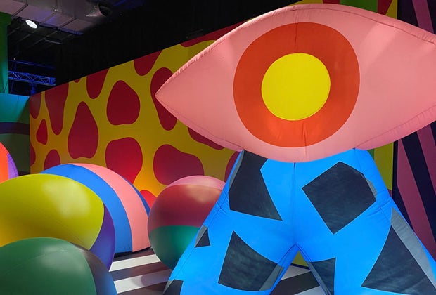 inflatable art at the Balloon Museum Dallas