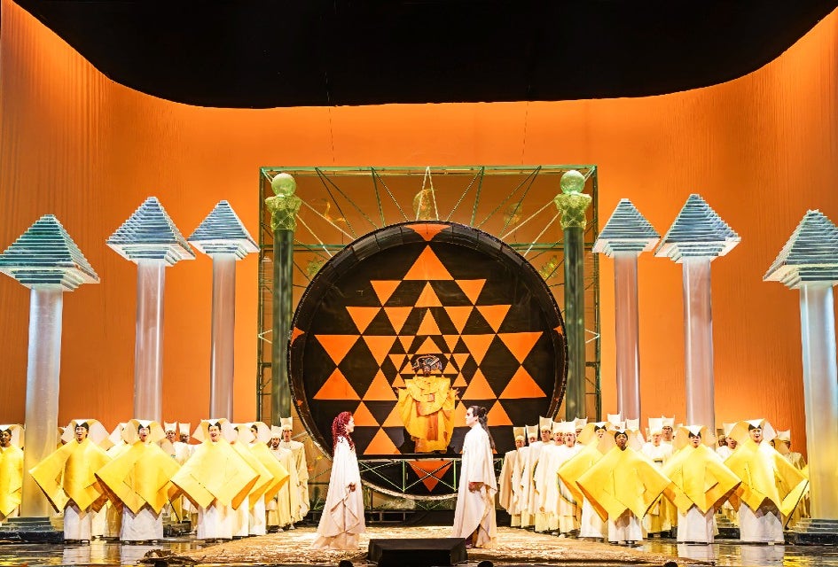 The Met Opera returns to the stage with The Magic Flute this holiday season. Photo by Richard Termine/courtesy of the Met Opera