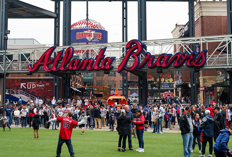 Braves Fest is finally back! Enjoy all-things baseball this weekend with our favorite team. Photo courtesy Atlanta Braves