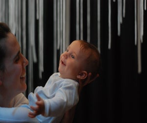 RAIN is a sensory experience for babies and their caregivers. Photo courtesy of the event.