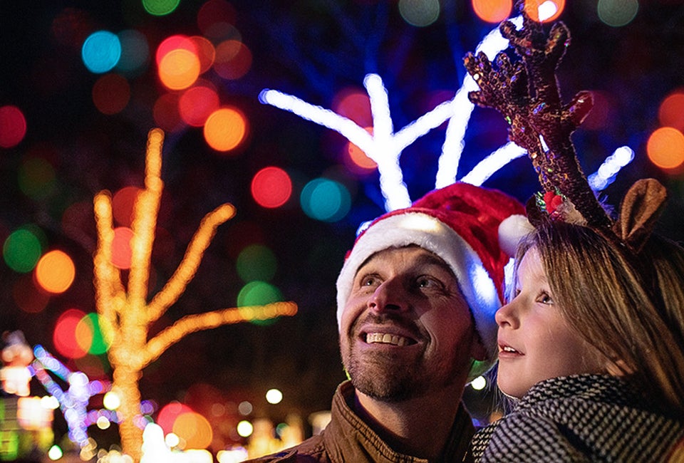 Find some more holiday magic at these things to do in CT between Christmas and New Year's with kids! Photo courtesy of Lake Compounce