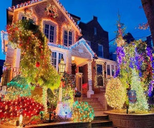 Dyker Lights are an only-in-NY holiday experience worth seeing at least once! Photo courtesy of Dyker Heights Lights