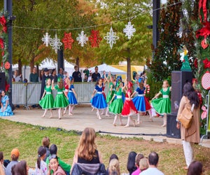 Holiday Festival in Levy Park. Photo courtesy of Levy Park.