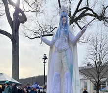 Reach the heights of fun with winter activities in Connecticut this weekend! Photo courtesy of the Wilton Chamber of Commerce