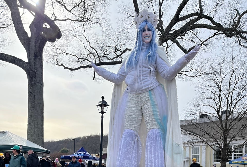 Reach the heights of fun with winter activities in Connecticut this weekend! Photo courtesy of the Wilton Chamber of Commerce