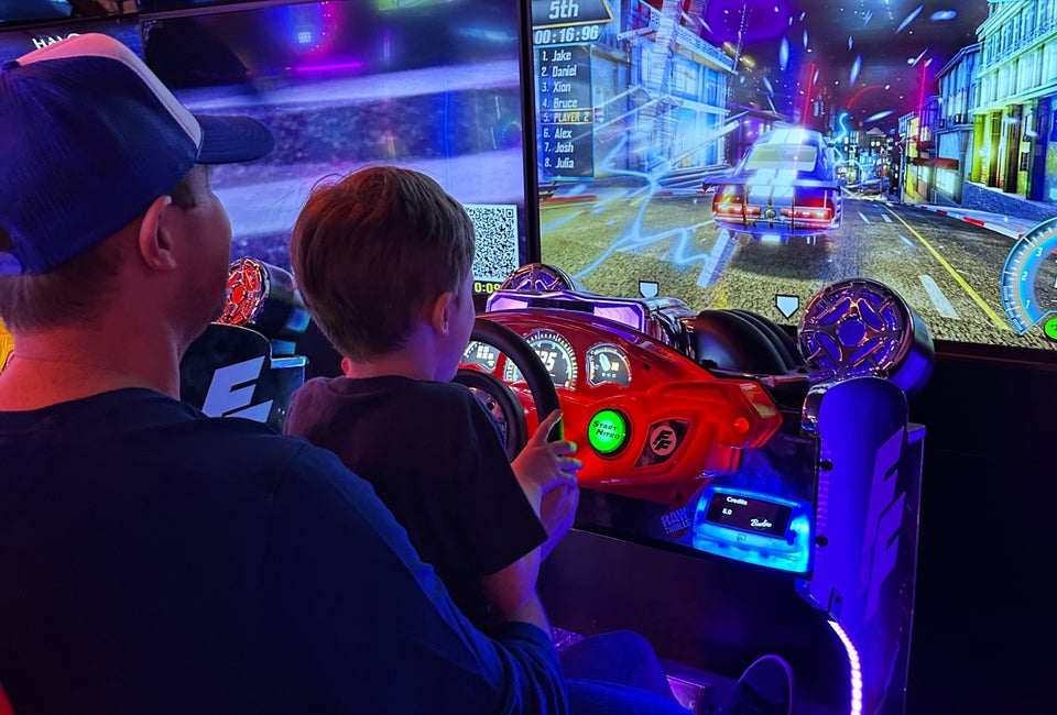 Head to an arcade like Lucky Strike for some post-Christmas thrills. Photo by Jennifer Voit