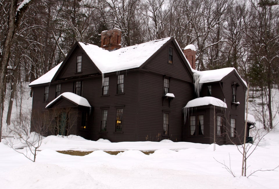 Head to Concord for an Old Fashioned Christmas at Louisa May Alcott's Orchard House. Photo courtesy of the Massachusetts Office of Travel and Tourism