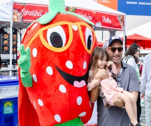 Delight in sweet treats at the SoFlo Strawberry Festival in Boca Raton. Photo courtesy of the festival