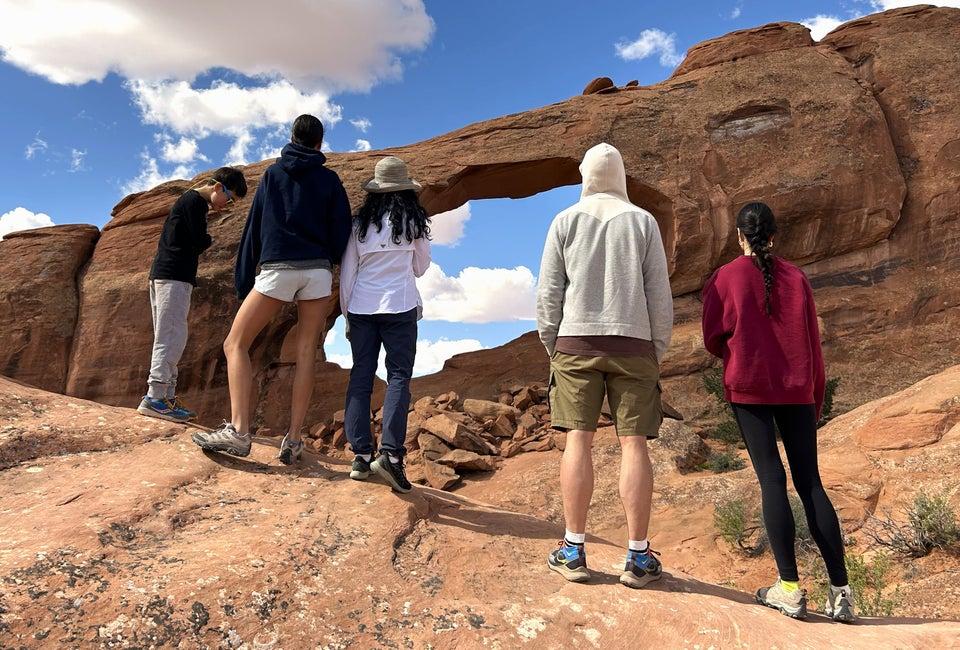 Arches National Park is a must-visit in Moab. Photo by the author