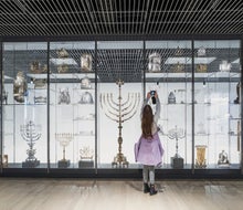 Celebrate Hanukkah at the Jewish Museum's Family Day program Saturday. Photo by Matthew Carasella courtesy of the Jewish Museum