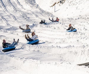 There are fun snow tubing options within a few hours' drive of Atlanta, like Ober Mountain in Gatlinburg, TN. Photo courtesy Ober Mountain