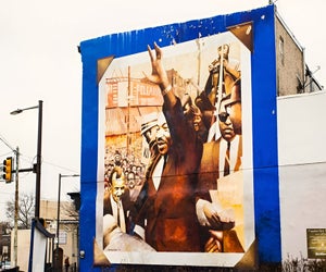 Visit the sight where Dr. Martin Luther King Jr. gave his 1965 Freedom Now Tour speech. Photo courtesy of VisitPhilly.com