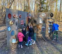 Rancocas Nature Center is a great spot for a free winter hike. Photo by Lisa Warden