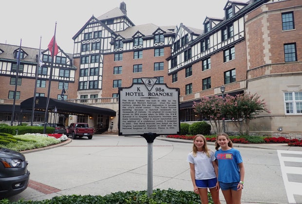 Roanoke with Kids: Hotel Roanoke