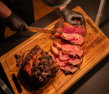 Enjoy the prime rib carving station at Serena Pastificio during the restaurant's Thanksgiving Day buffet. Photo courtesy Serena Pastificio