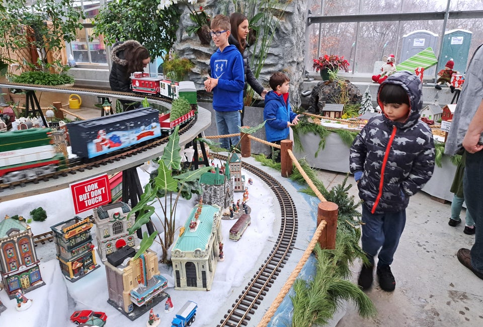 Make tracks to a train show during the holiday break. Photo by the author