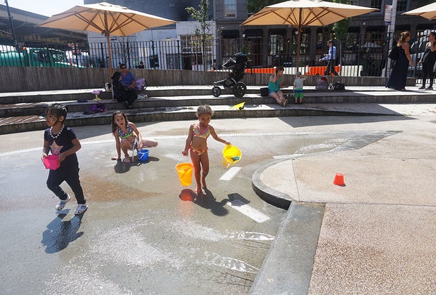 Things to do in the Financial District with kids: Imagination Playground