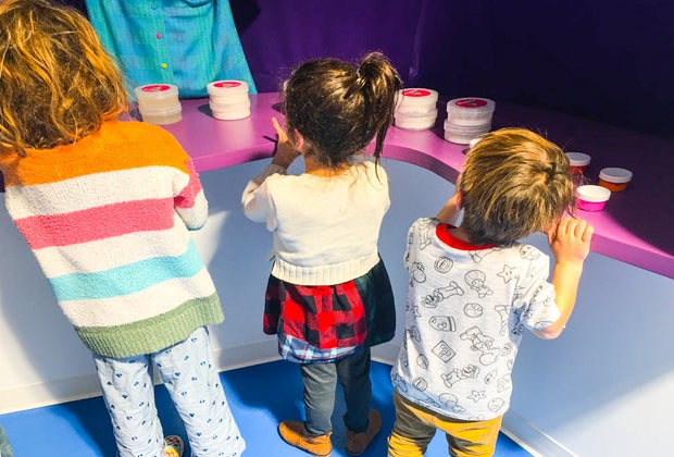 Make your own slime to take home at Sloomoo.