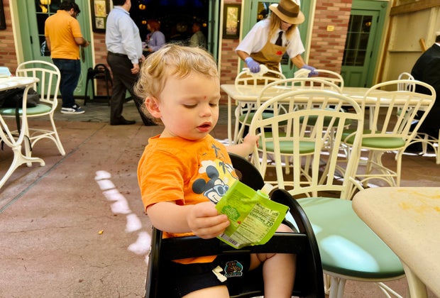 Tiana's Palace at Disneyland: Several kids' menu options are available 