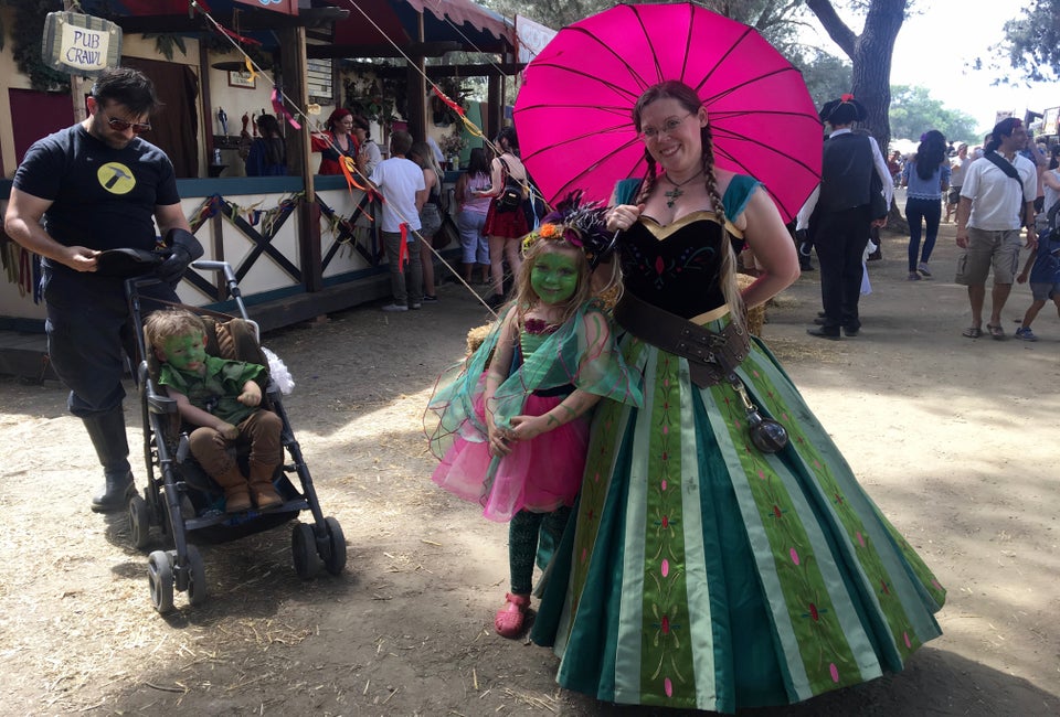 Some people are Frozen in the Renaissance. Photo by Roberta Brown