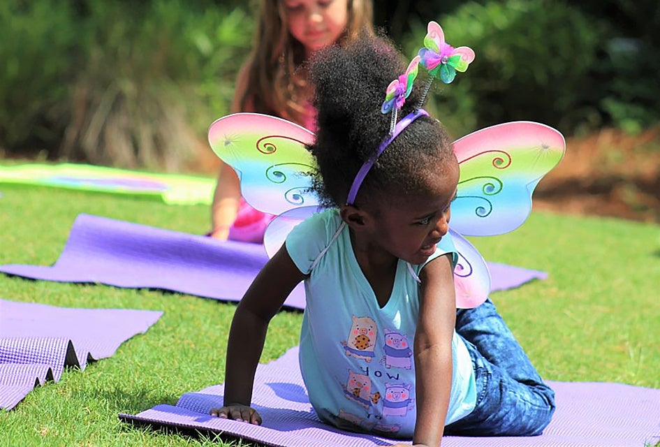 Besides the whimsical fairy trail, the Chattahoochee Nature Center offers events like the annual Flying Colors Butterfly Festival.  Photo courtesy of the center