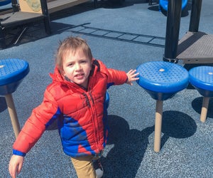 Maplewood Park in Bucktown is made entirely for little ones.  Photo courtesy of the author