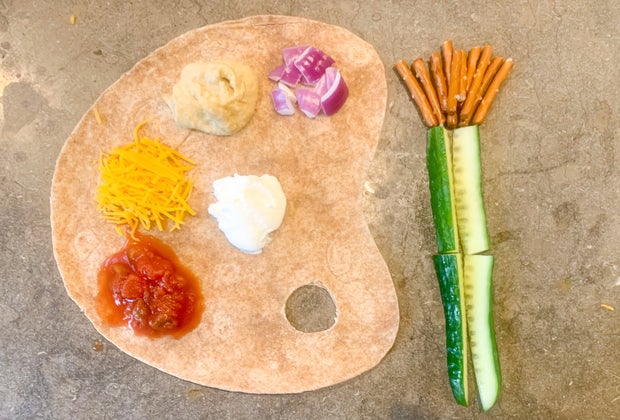 Healthy Snacks for Kids That Are Works of Art: Palette for Your Palate