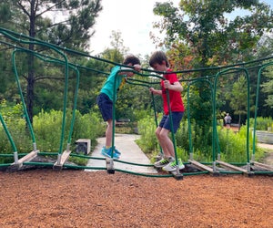 The Houston Arboretum and Nature Center has both outdoor and indoor play. Photo by Jessica Stautberg.