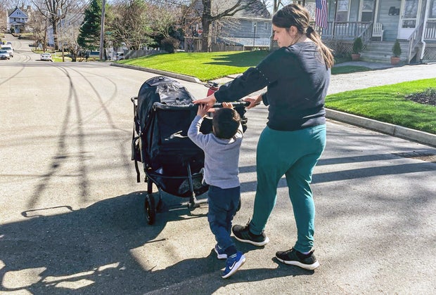 How to stop sibling rivalry: let your child help care for the baby