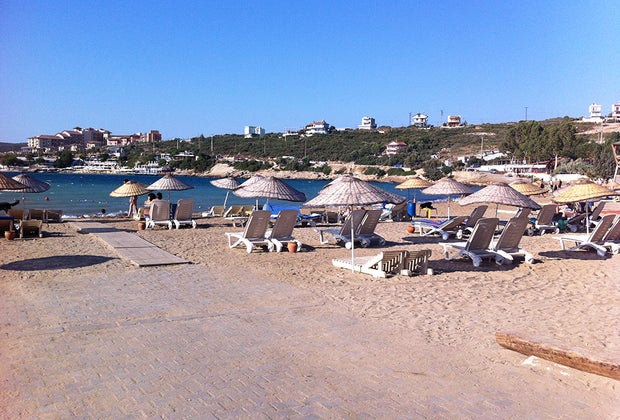 Turkey has has many amazing beach towns. 