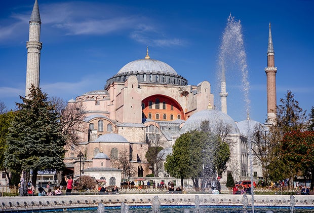 Hagia Sophia in Istanbul, Turkey