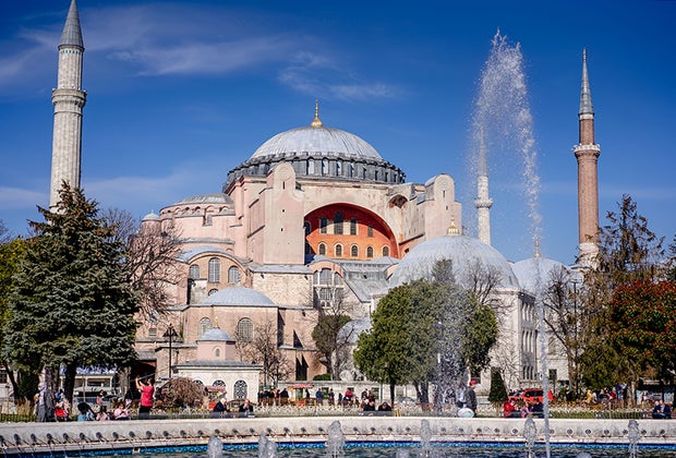 Hagia Sophia in Istanbul, Turkey