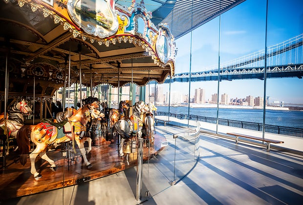 Carousels in NYC: Jane's Carousel