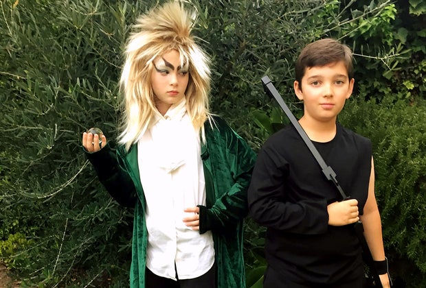 Kids' Halloween Costume Ideas: Jareth the Goblin King and Hawkeye