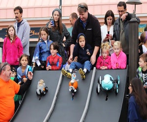 Boo at the Boardwalk offers tons of kids' activities, including trick-or-treating, crafts, games, a beach maze, underwater pumpkin carving, and more! Photo courtesy of Jenkinson's