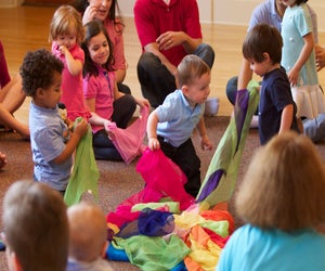 Families connect with the Jewish musical tradition at Music Together Sing Shalom