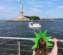 Book memorable experiences for the whole family, like a New York City express water taxi tour past the Statue of Liberty.