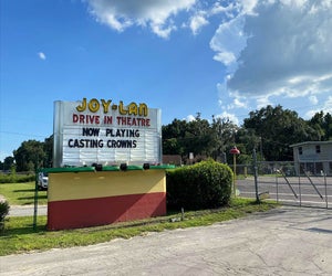 Enjoy two showings per night at the Joy-Lan Drive-In. Photo courtesy of the theater/Facebook